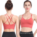 Criss Cross Back Running Bra alang sa Dugang nga Laki